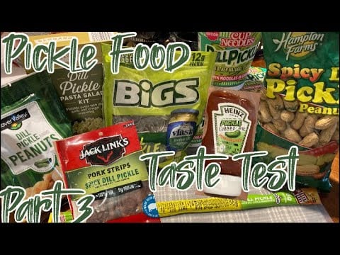 Family “PICKLE” 🥒 Taste Challenge Part 3