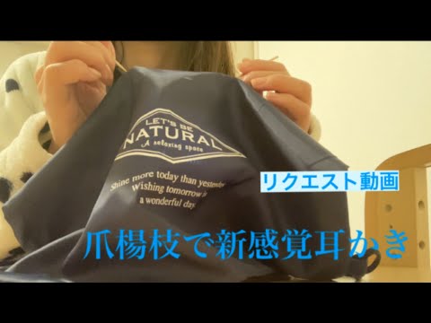 ASMR 爪楊枝で新感覚のぞわぞわ耳かき【リクエスト動画】