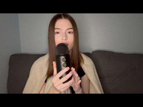 ASMR inaudible whisper (close up and clicky)