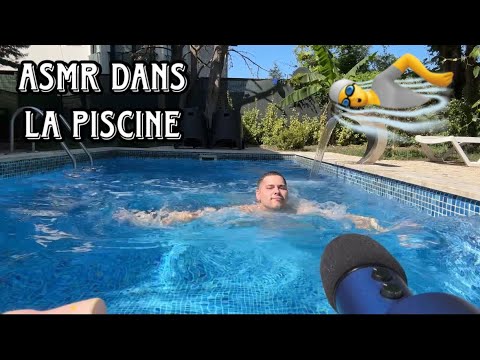 ASMR Français : ASMR DANS LA PISCINE 🏊