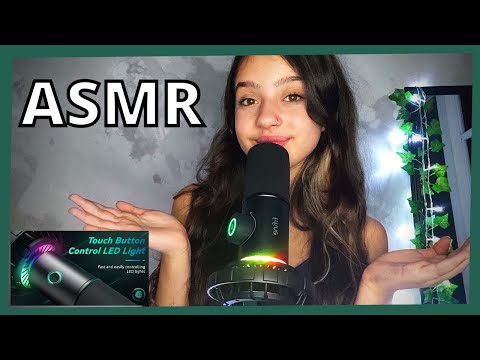 ASMR: SINTA ARREPIOS COM O NOVO MICROFONE  FIFINE K658 [ GATILHOS / VOZ SUAVE ] Luiza Aro Top