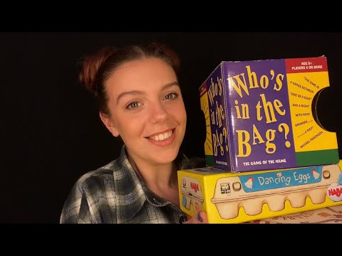 ASMR Board Game Shopping! Reading Instructions, Rambling Explanations, Soft Spoken