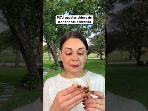 POV: aqueles vídeos de senhorinhas benzendo #asmr #asmrbrasil #asmrsounds #benzedeira