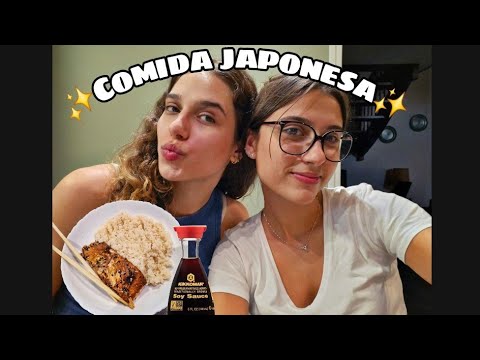 ASMR JANTANDO COM A MINHA IRMÃ🍣✨️