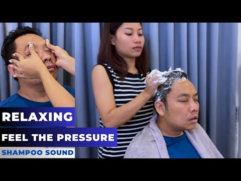 Most Satisfying Head and Shampoo Massage Ever!