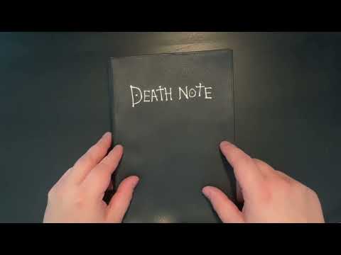 ASMR Deathnote Inspection
