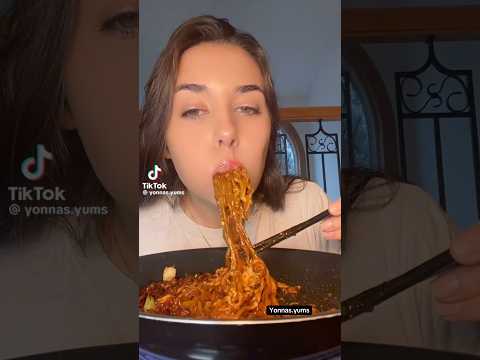 Ramen Mukbang 🥰 🍜 let me know what else you wanna see! #ramen #shorts #mukbang #asmr