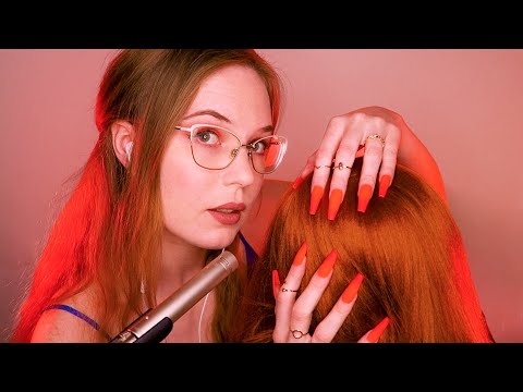 100% SENSITIVITY Scalp Massage ⚡ HEAD SCRATCHING EXTRAVAGANZA asmr ⚡