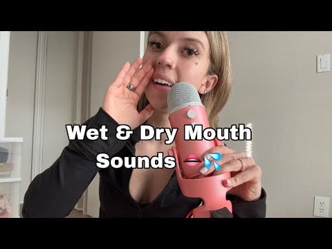ASMR| Fast Coconut Rain, In Your Ear Mouth Sounds, & Spit Painting! 