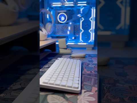 My sister tries ASMR! Keyboard sounds 🩵