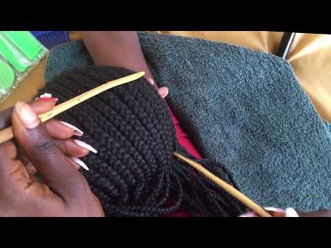 Asmr realistic scalp Scratching on braids, for those who want to sleep.
