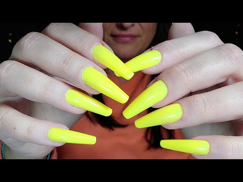 ASMR Aggressive Nail Tapping Mix - No Talking | Long Nails