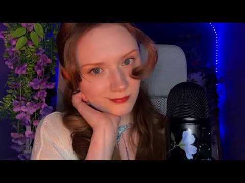 ASMR ✨Spider web, Spit painting, Inaudible whisper, Jellyfish,Thunderstorm, Hair playing,Kisses 🥰