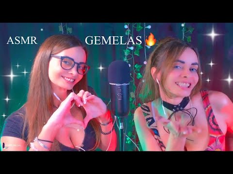 🌙👯‍♀️ASMR GEMELAS ROLEPLAY | ASMR GEMELAS TE AYUDAN A DORMIR | ASMR TWINS😴💖