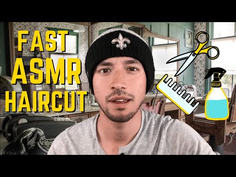 Fast ASMR Haircut Roleplay | Sooooo Tingly!