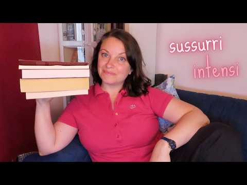 TI RACCONTO LE MIE LETTURE dell'estate ASMR ITA + club