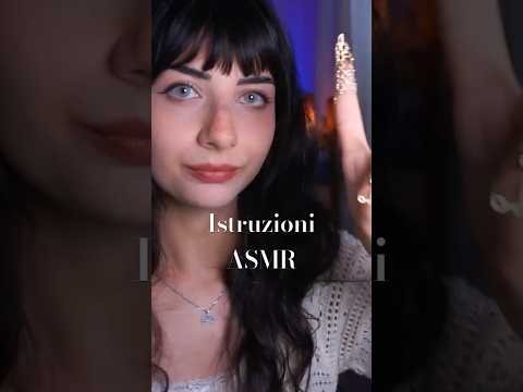 ASMR ita segui le mie istruzioni! Guarda il video completo 🤍