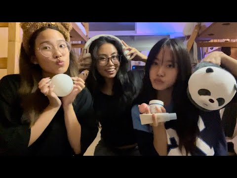 my roommates try asmr for the first time ⭑.ᐟ