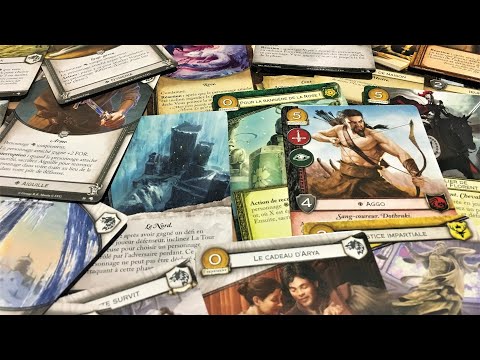 Cartes Game of Thrones - ASMR Français