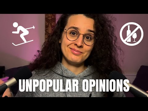 ASMR | MES UNPOPULAR OPINIONS 🤫