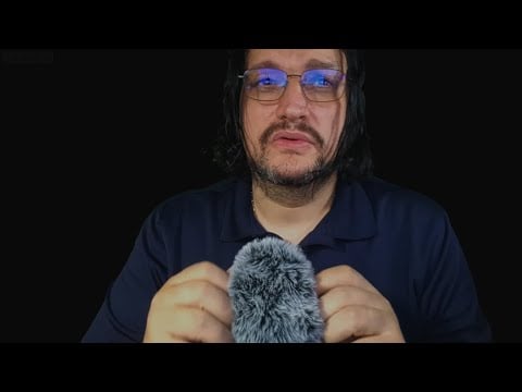 ASMR: Fluffy Mic Scratching and Inaudible Whispering | Scalp Massage Simulation