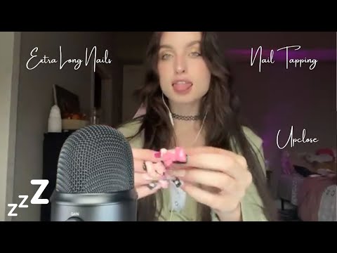 Beebee ASMR Nail Tapping Part 3 Compilation | Personal Attention, Rubbing, Snapping, Long Nails XL