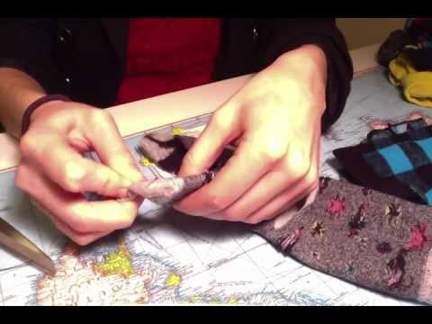 Making a sock monster- part 1