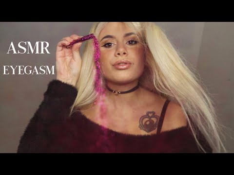 ASMR VISUAL TRIGGERS & UNINTELLIGIBLE WHISPER