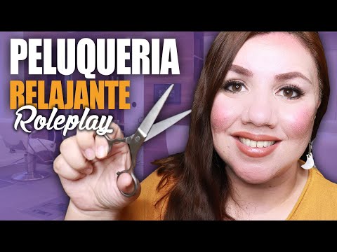 ASMR Español PEluqueria Corte de Cabello Intenso Roleplay / Tingly Haircut / Murmullo Latino