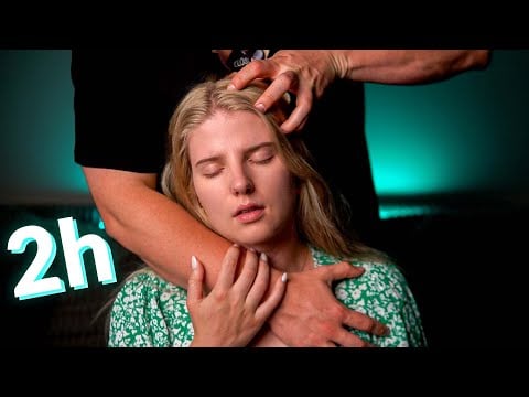 ASMR | Aggressive Scalp Tracing for Deep Pressure Relief (No Talking)