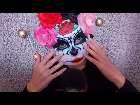 [Magyar ASMR] Kellemes borzongás Halloweenkor 👻 💓 Szájhangok, tapping, vizuális triggerek..
