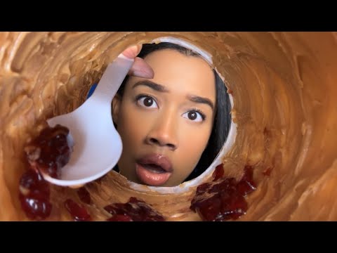 ASMR POV You Got Stuck in a Jar of Peanut Butter and Jelly 🥜🤏🏽