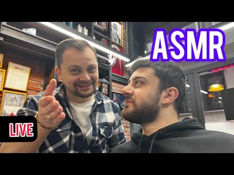LIVE | Customer service in my turkish barber shop