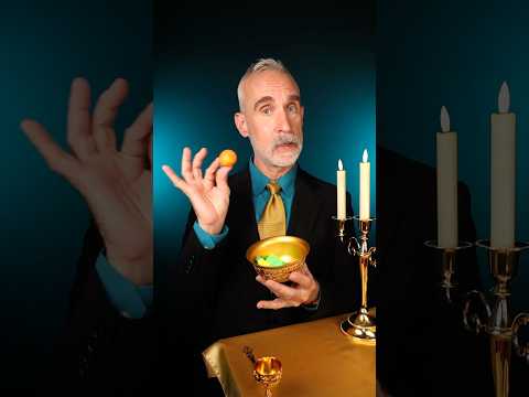Proper etiquette for eating powdered candy.