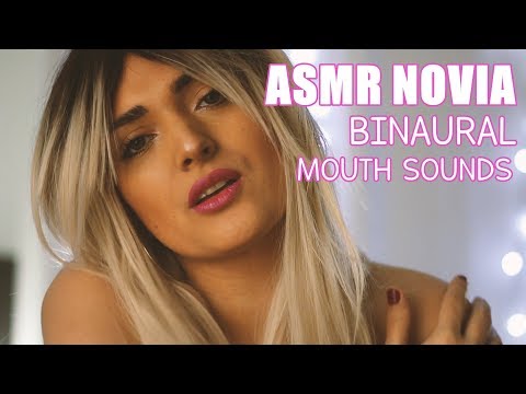 ASMR BINAURAL | ROLEPLAY NOVIA con mi CHICO en la CAMA ( MOUTH SOUNDS )