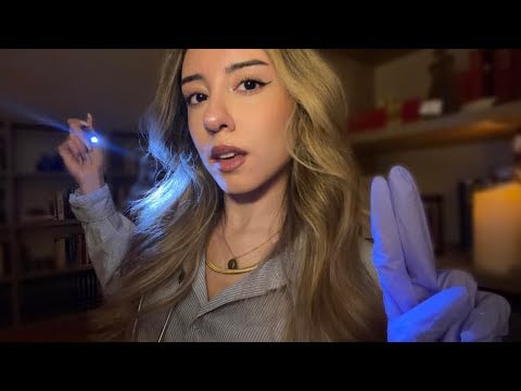 ASMR Examen de Nervios Craneales 🧠