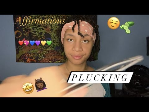 ASMR - Positive Plucking (Skylar)