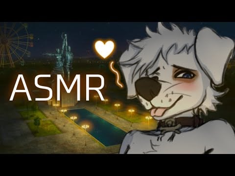 [Furry ASMR] Pushok Cuddles You To Sleep (Heartbeat/mouth sounds)