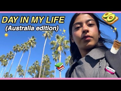 [ASMR] Realistic uni day in my life in australia 🇦🇺