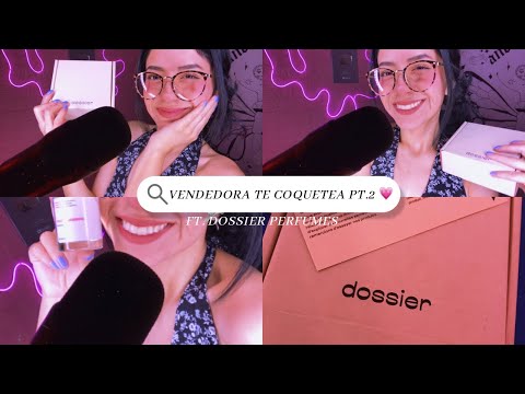 ROLEPLAY | Vendedora de perfumes te coquetea 💘  ft. @dossierperfumes  🧡✨ | ​⁠  Andrea ASMR 🦋