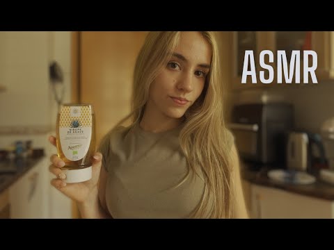 ASMR casero COCINANDO TARTA DE QUESO FIT 😋🍰