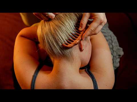 ASMR Nape Attention & Hair Brushing 💤 Guaranteed to Put You to Sleep (No Talking)