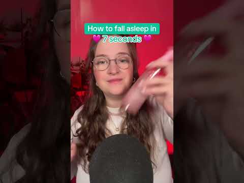 How to fall asleep in 7 seconds #asmr #asmrsounds #asmrrelax #asmrtingles #asmrsleep #relax
