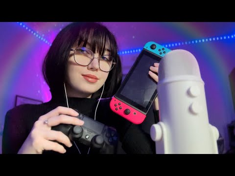 ASMR bruit de manettes et switch