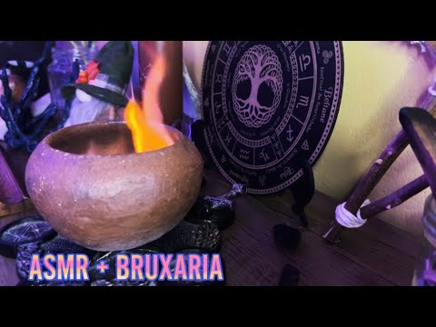 ASMR 🔮 Feitiço para limpar obstáculos e más energias (lua minguante)