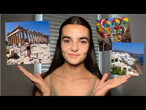 ASMR Whisper Ramble About My Trip to Greece, Turkey, and Switzerland!