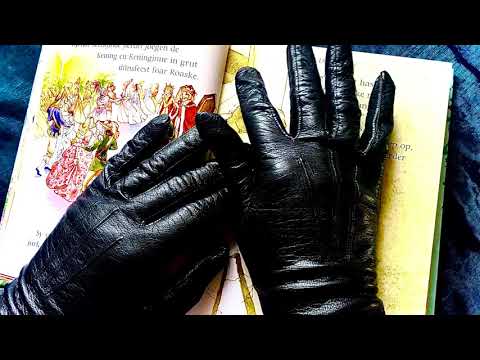 LEATHER GLOVES 👉  Reading  / Whisper 👸 Sleeping Beauty  in  Frisian Language👄 🎧 Frysk   [[ASMR]]