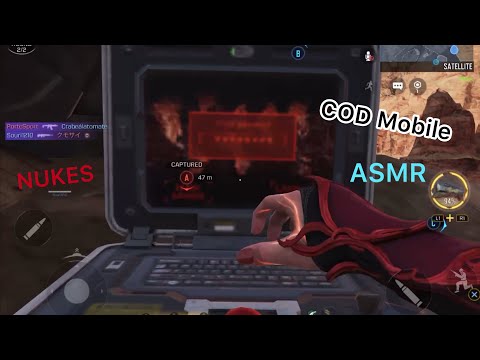 ASMR Gaming | COD Mobile | NUKES 40 K/D in Domination | Mouth Sounds + Controller Sounds