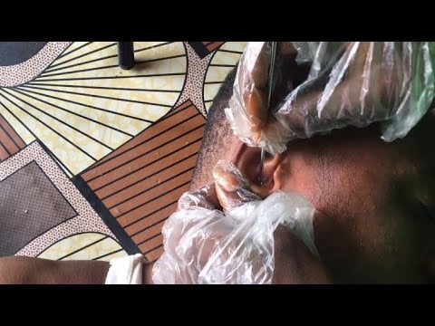 Asmr| intense ear cleaning| sweet massage. #satisfying #asmr