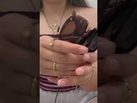 ASMR - sunglasses 🕶️ tapping on 100% sensitivity